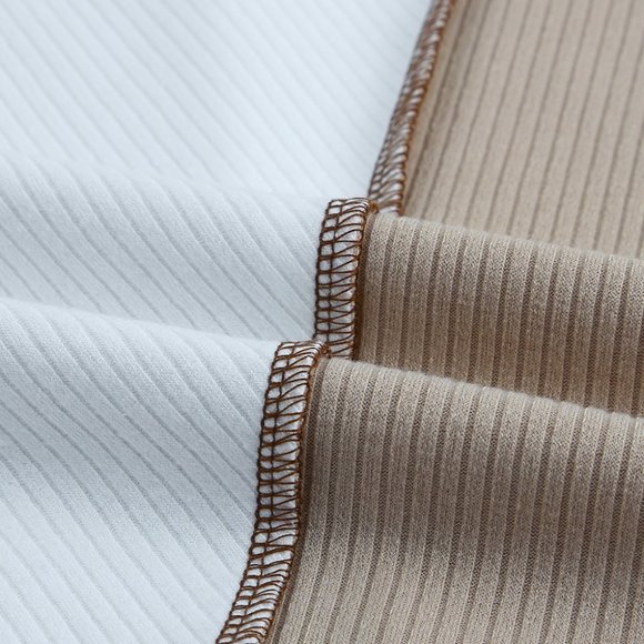 Irregular Color Block Seaming Top - Picture 2 of 3